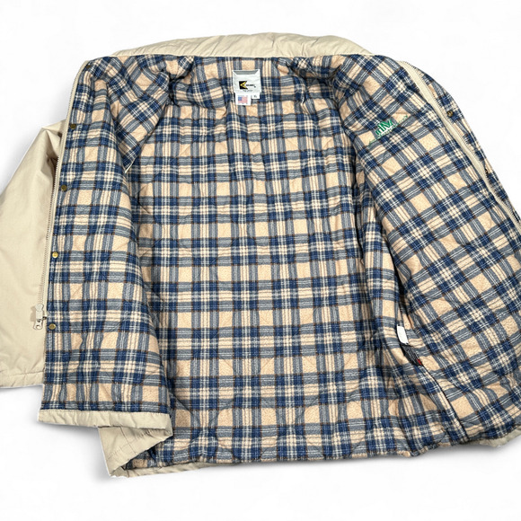 Vintage K Brand Jacket Adult EXTRA LARGE Brown Barn Coat Utility Workwear 90s - Picture 4 of 11